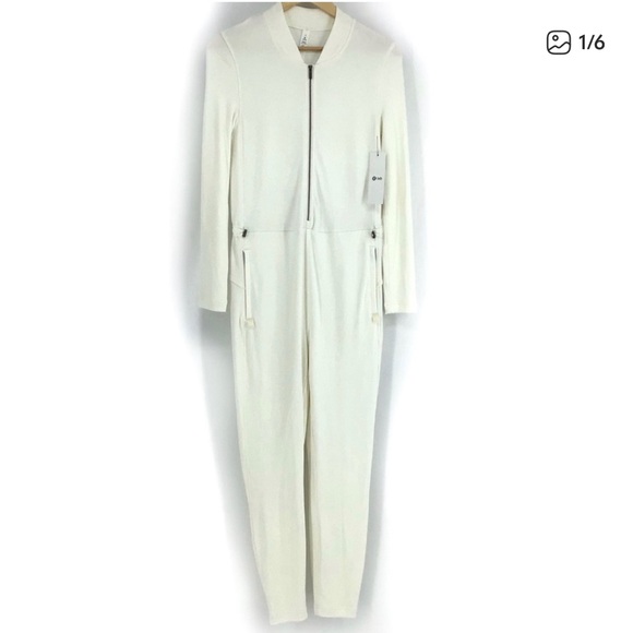 RARE Lululemon Lab Posy White Jumpsuit NWT